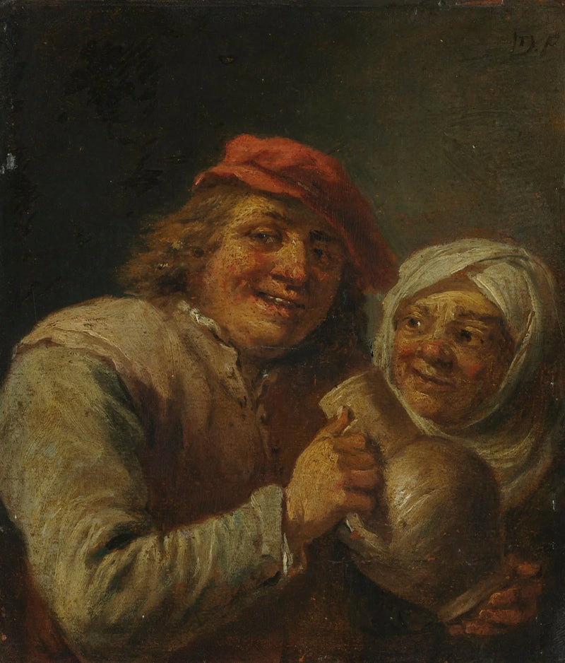 Alter Mann und Frau - David Teniers der Jüngere