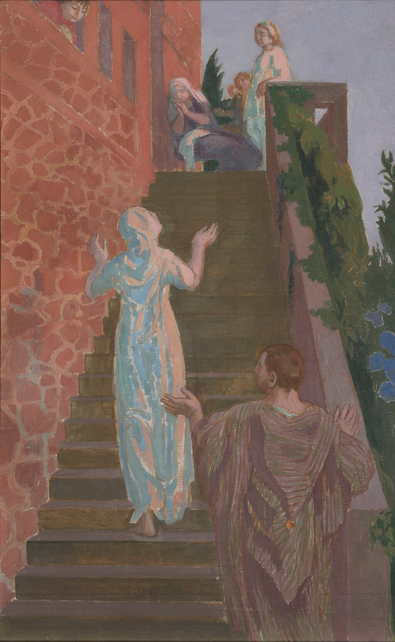 Besuch im Treppenhaus von Silencio - Maurice Denis