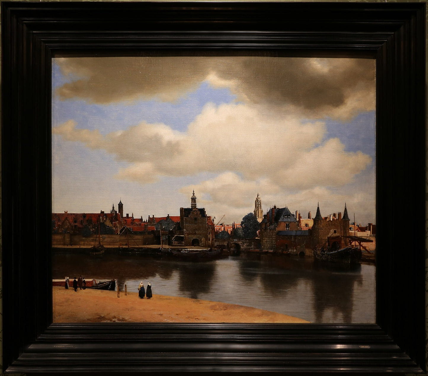 Blick auf Delft - Johannes Vermeer