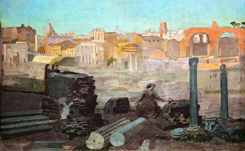 Blick auf das Forum - Maurice Denis
