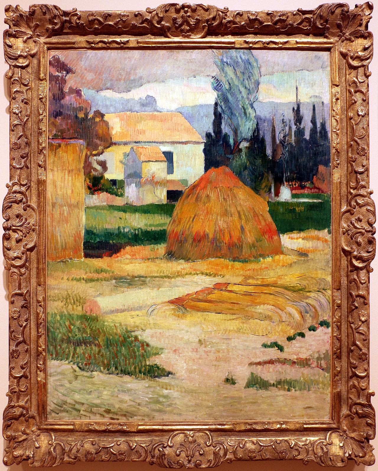 Bauernhof in Arles - Paul Gauguin