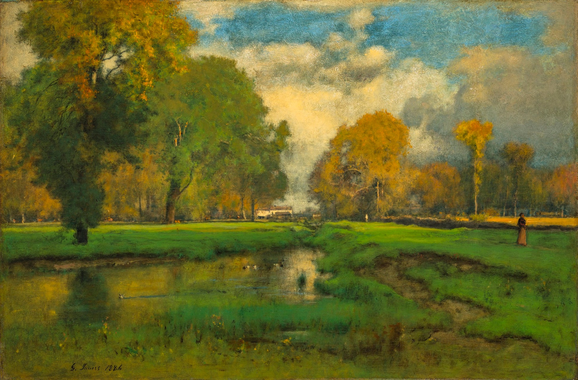 Octobre - George Inness