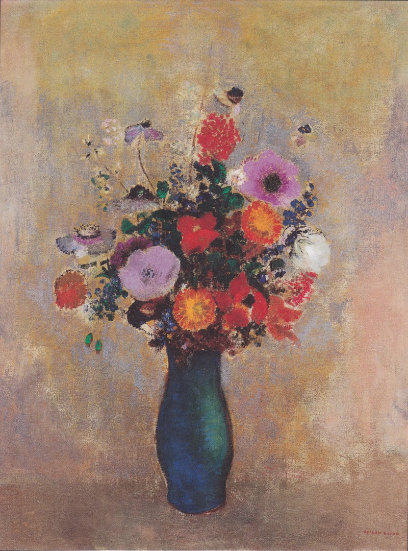 Blumen der Felder - Odilon Redon