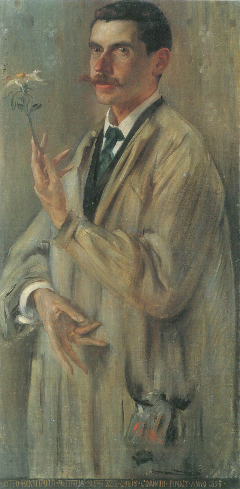 Portrait d'Otto Eckmann - Lovis Corinth