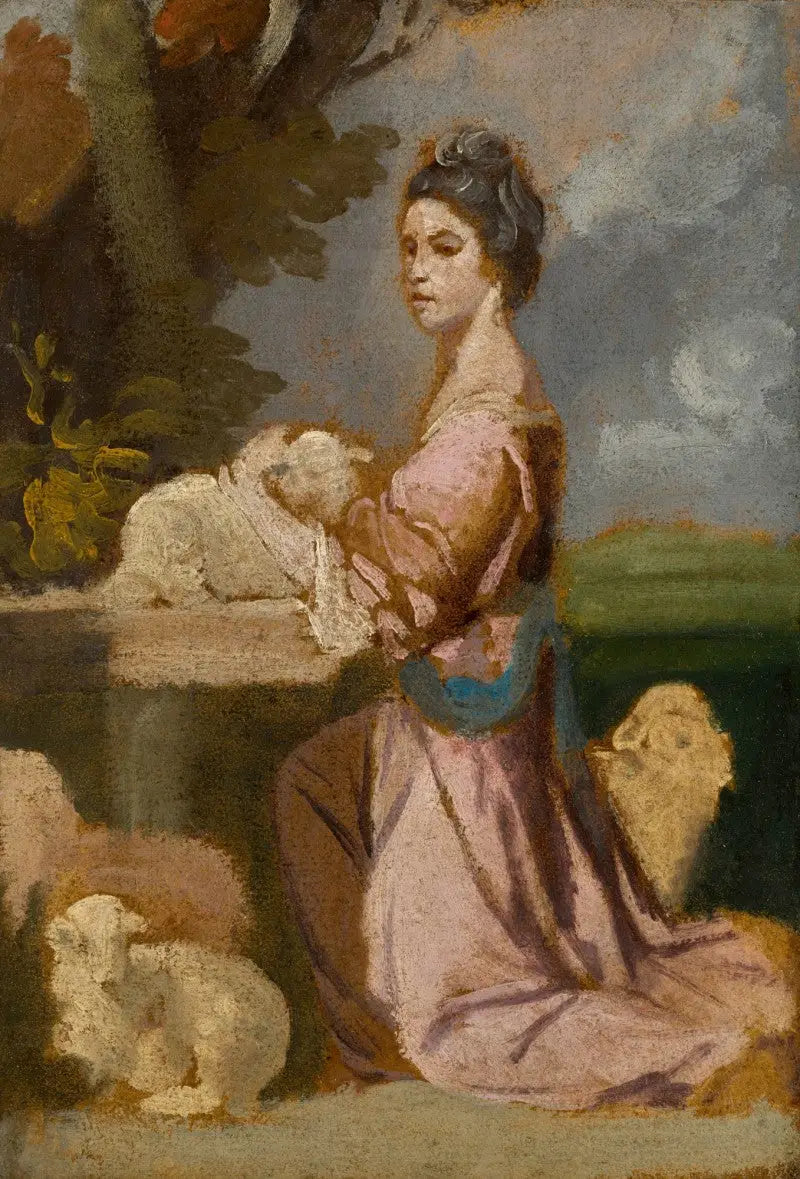 Portrait von Lady Mary Leslie - Joshua Reynolds