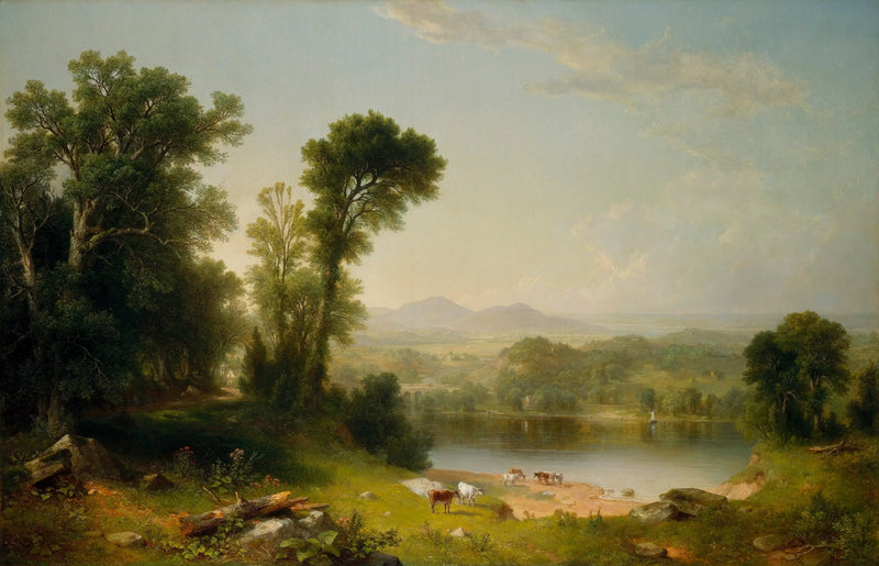 Ländliche Landschaft - Asher Brown Durand