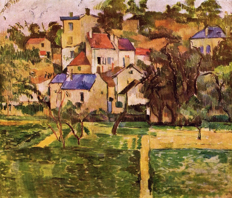 Das Hermitage in Pontoise - Paul Cézanne