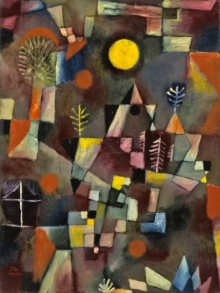 Der volle Mond - Paul Klee