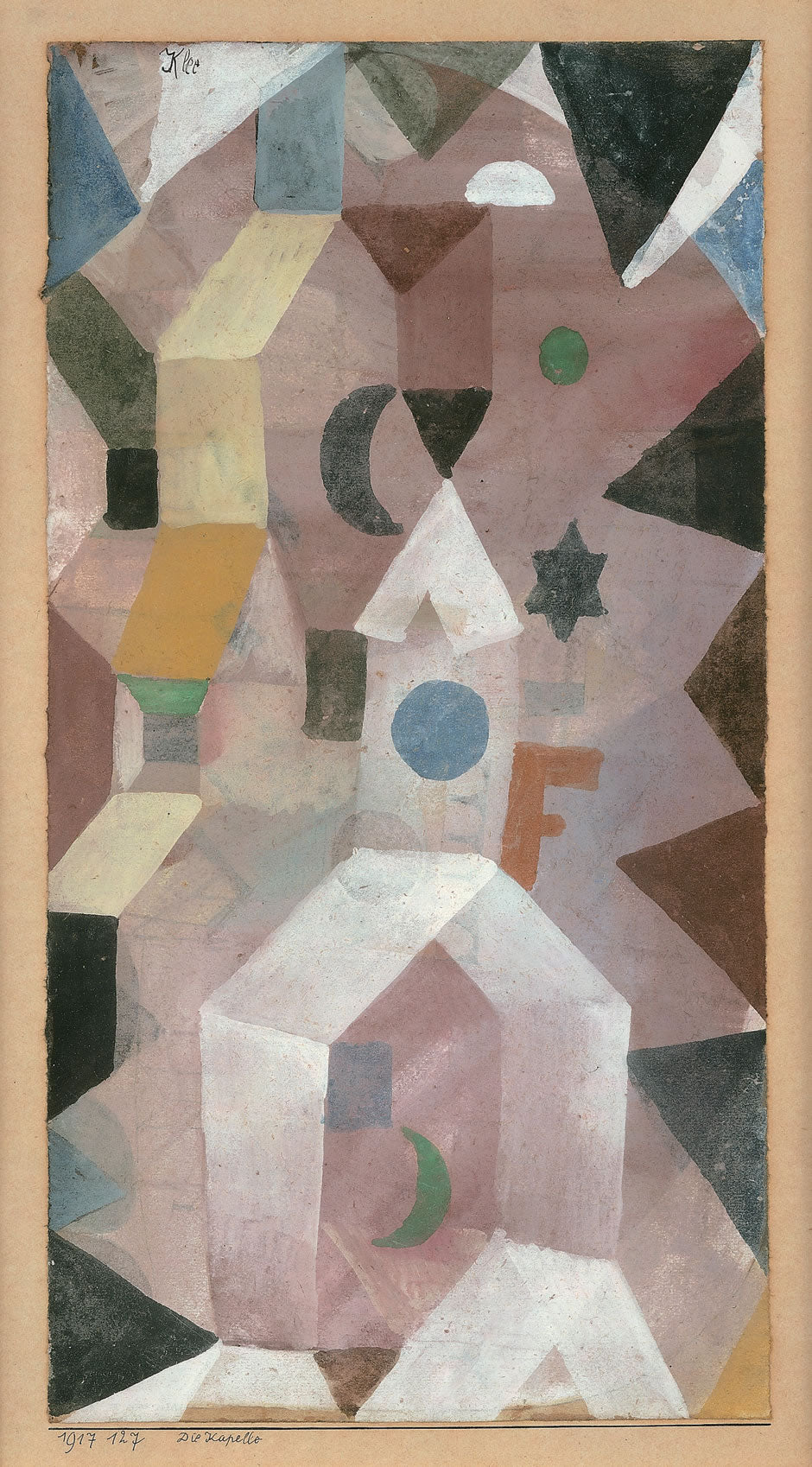 Die Kapelle - Paul Klee