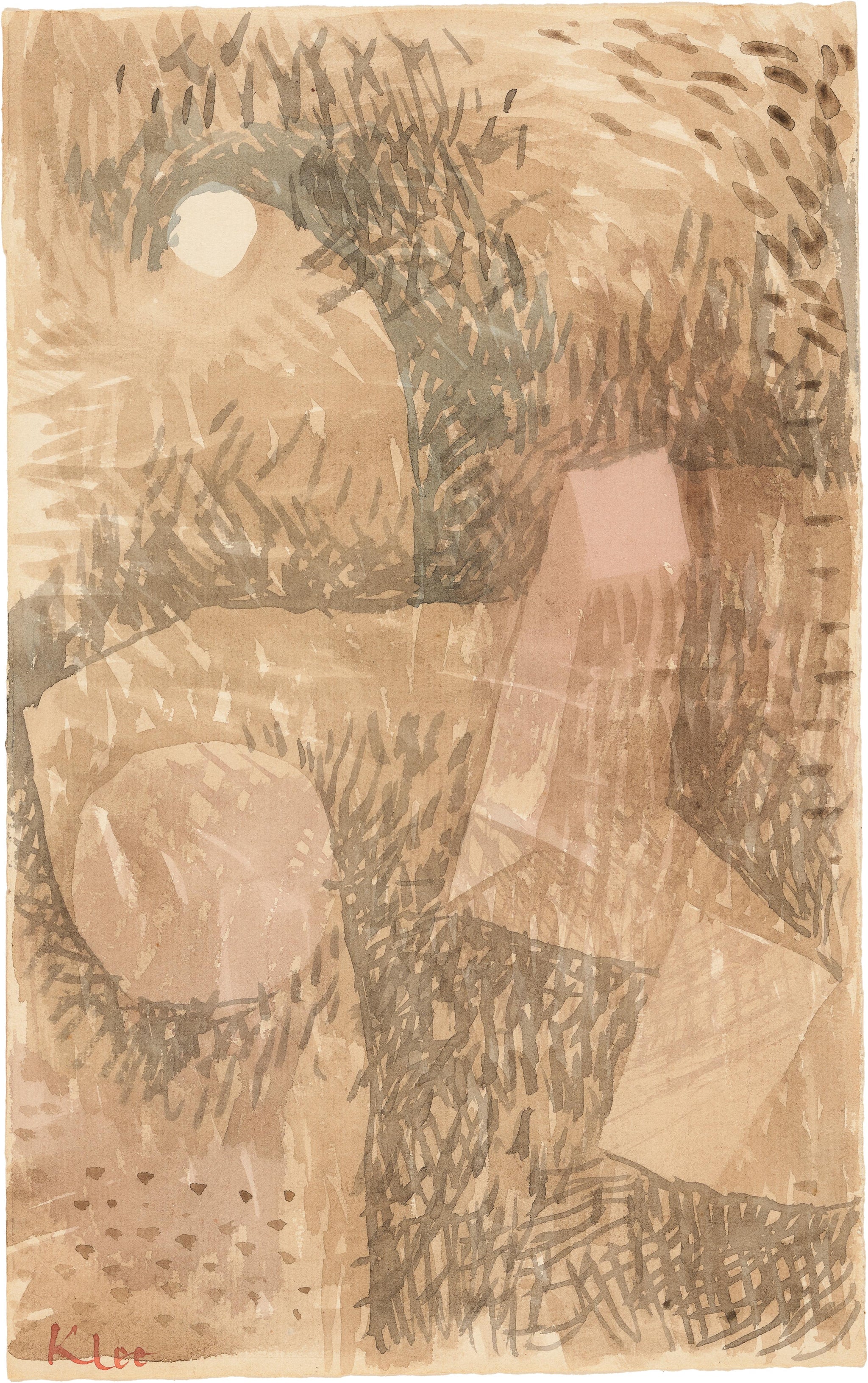 Found in the moonlight — Paul Klee