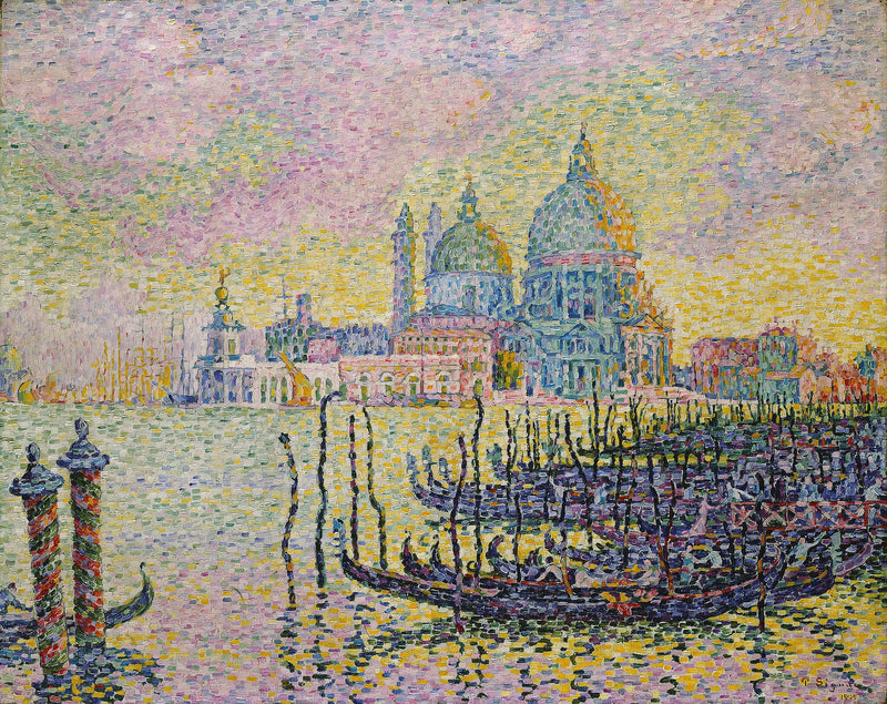 Der Große Kanal in Venedig - Paul Signac