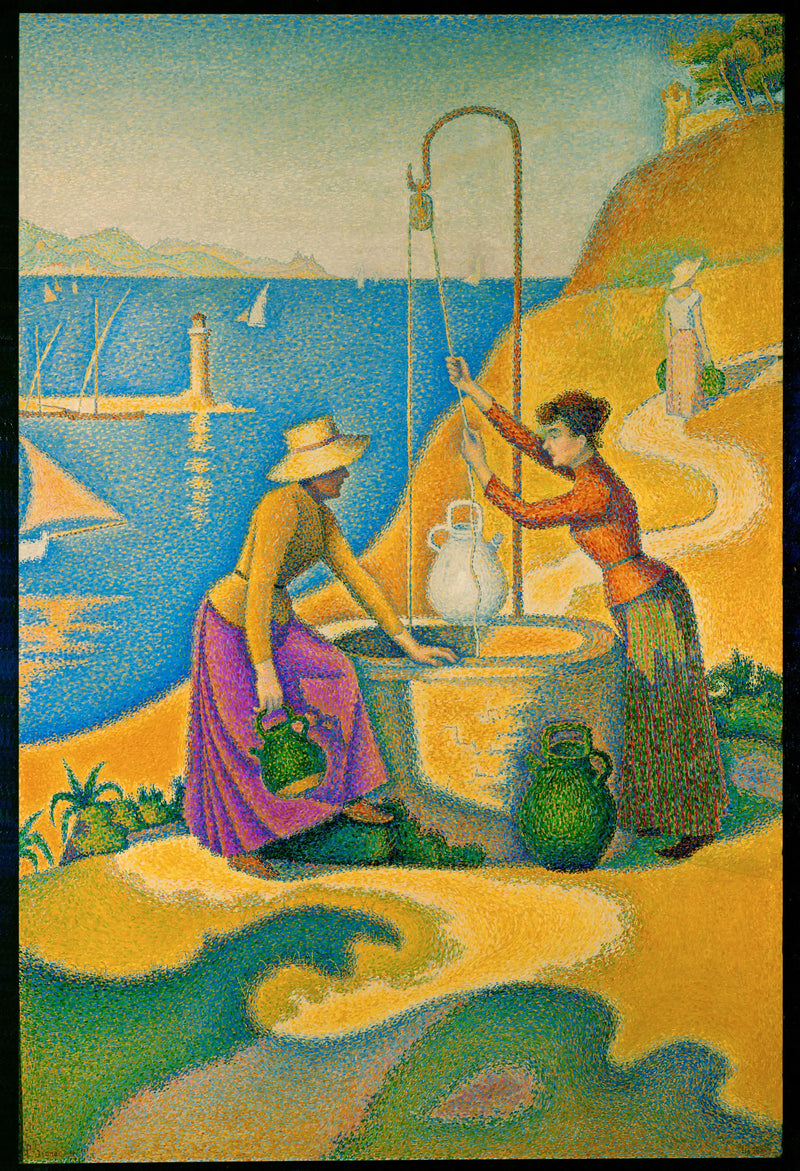 Frauen am Brunnen - Paul Signac