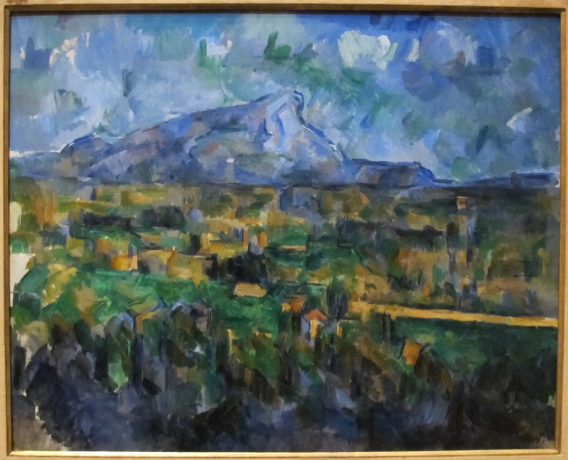 Der Berg Sainte-Victoire gesehen von den Lauves - Paul Cézanne