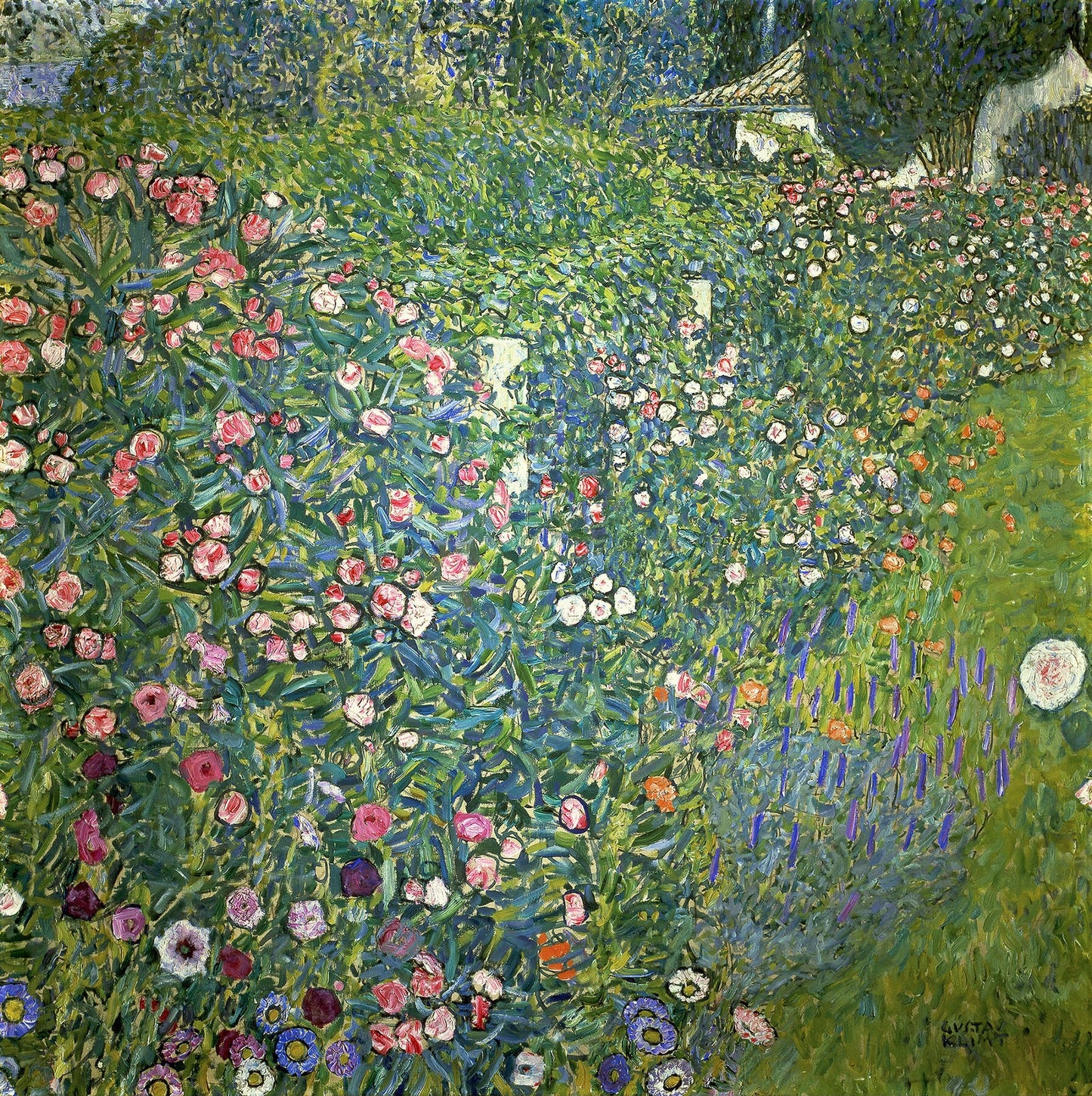 🌸🌿 Italienische Gartenlandschaft – Gustav Klimt (um 1913)