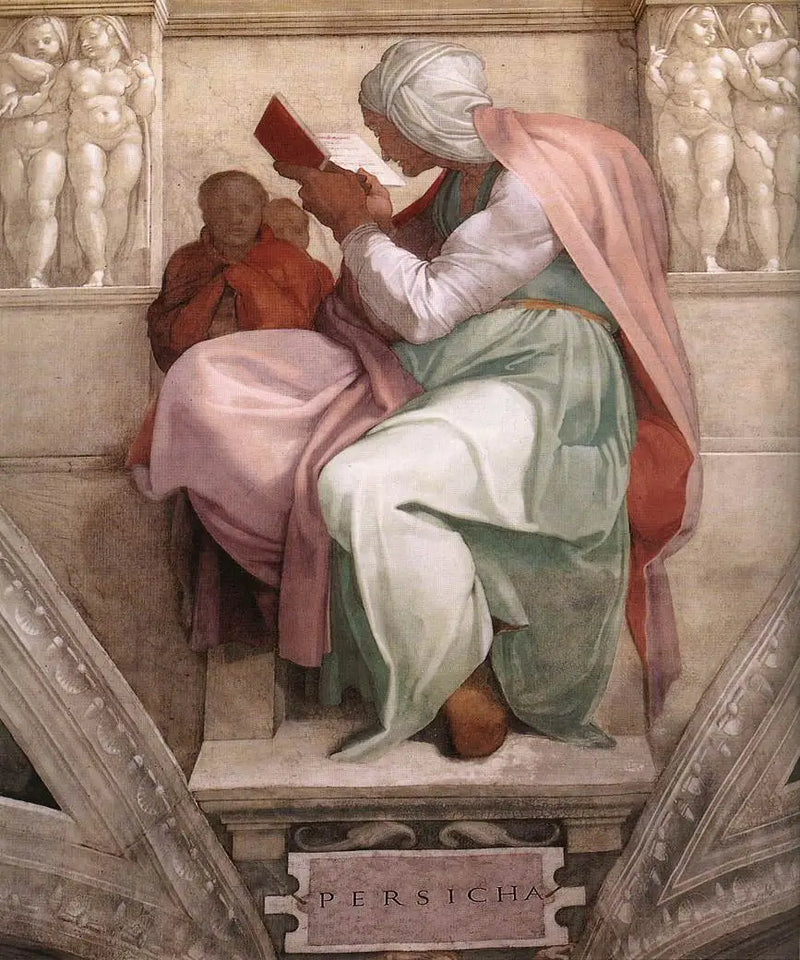 Die Persische Sibylle - Michelangelo