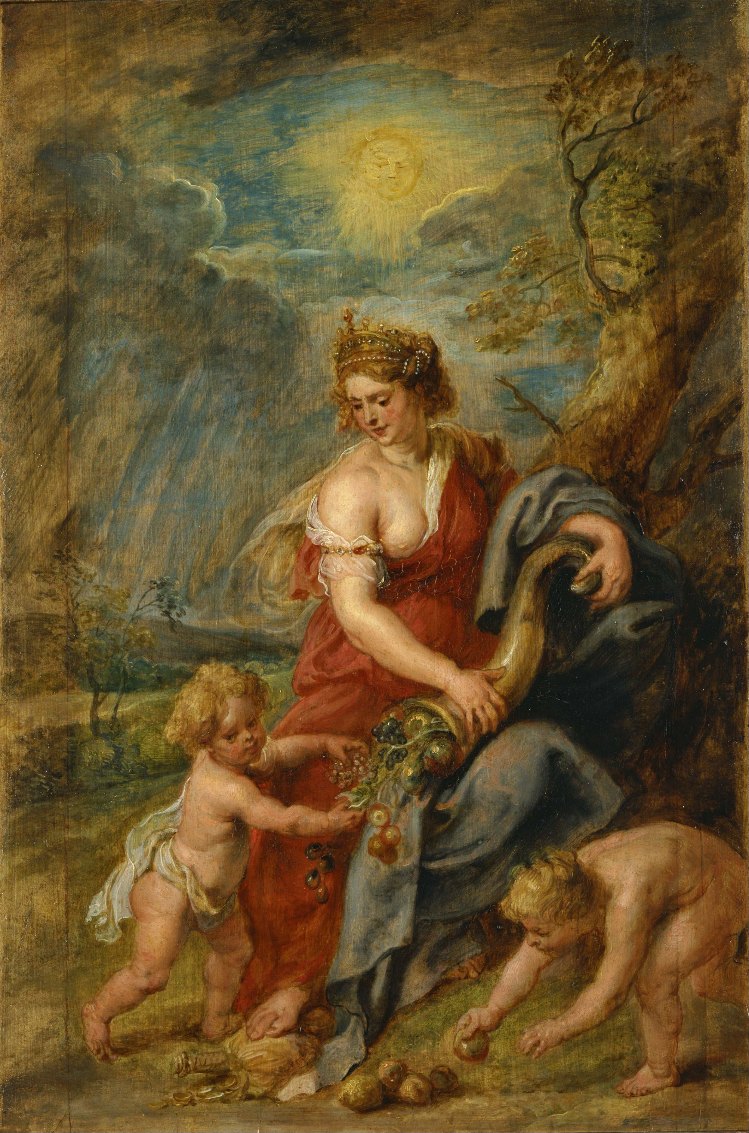 Abundanz (Abundantia) - Peter Paul Rubens
