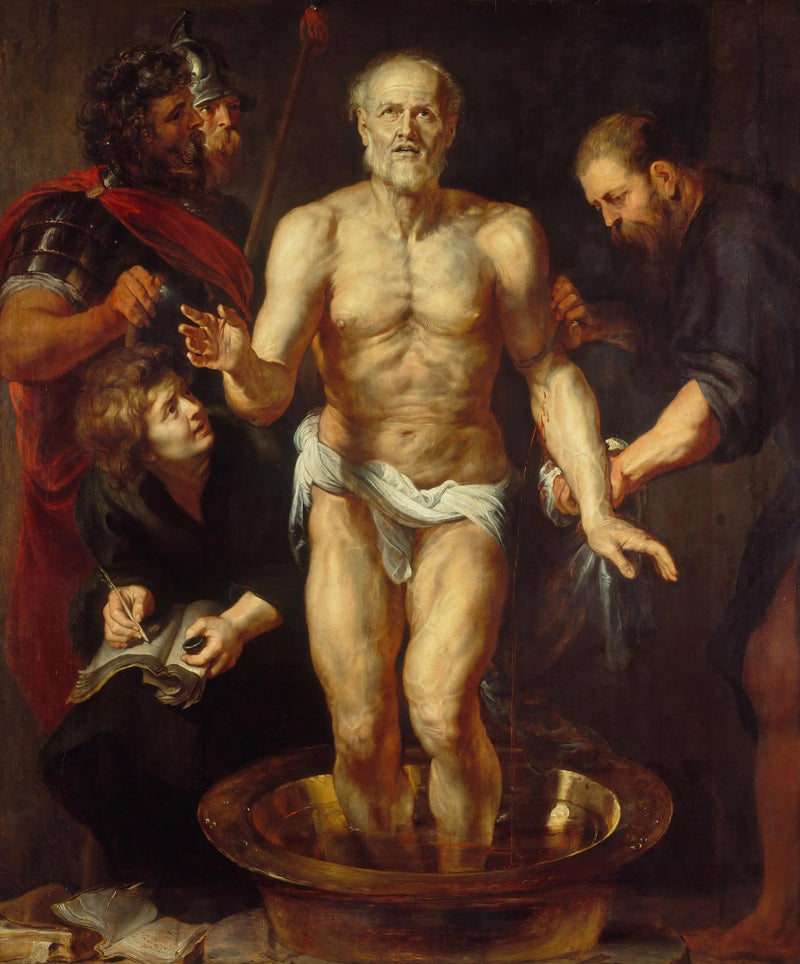 Seneca im Sterben - Peter Paul Rubens