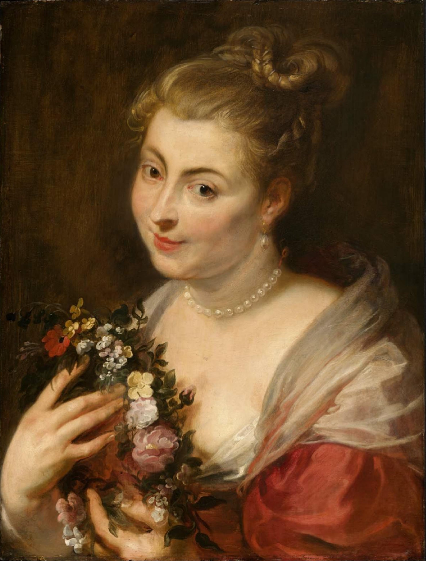 Isabella Brant in der Rolle von Glycera - Peter Paul Rubens