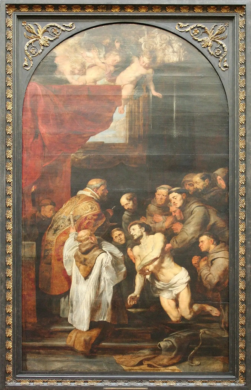 Die letzte Kommunion des Franz von Assisi - Peter Paul Rubens