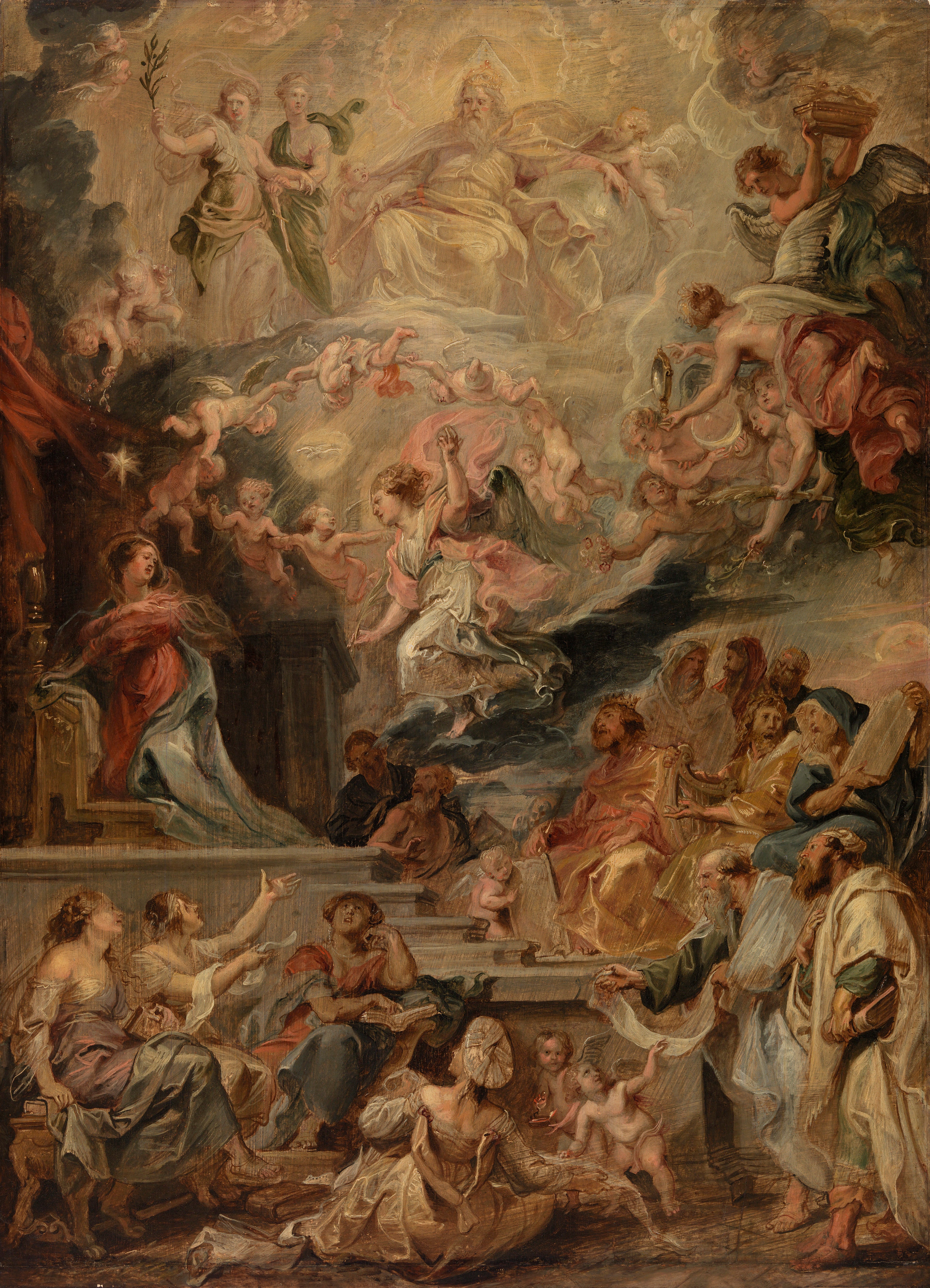 Die Inkarnation als Erfüllung aller Prophezeiungen - Peter Paul Rubens
