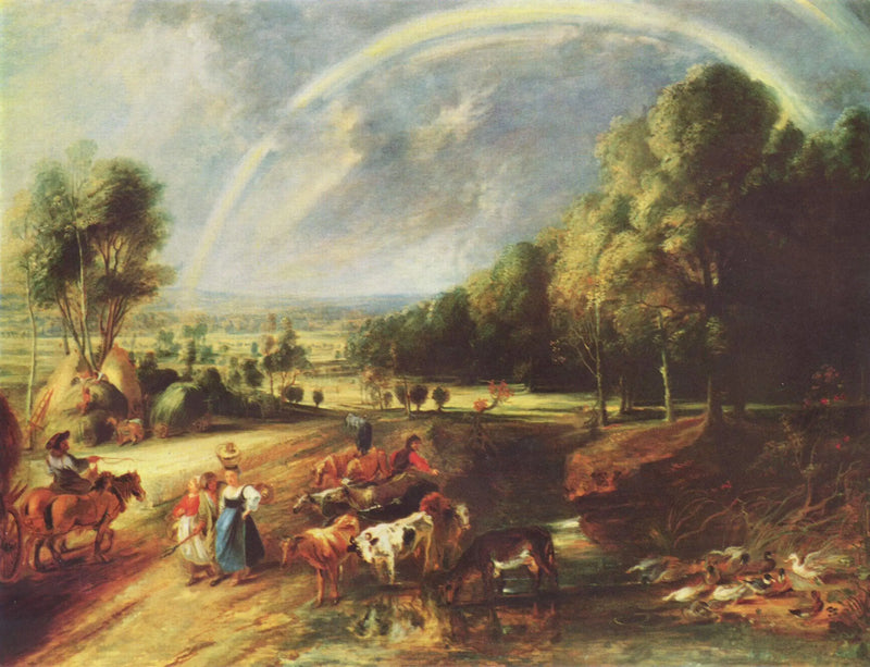 Die Regenbogenlandschaft (1640) - Peter Paul Rubens