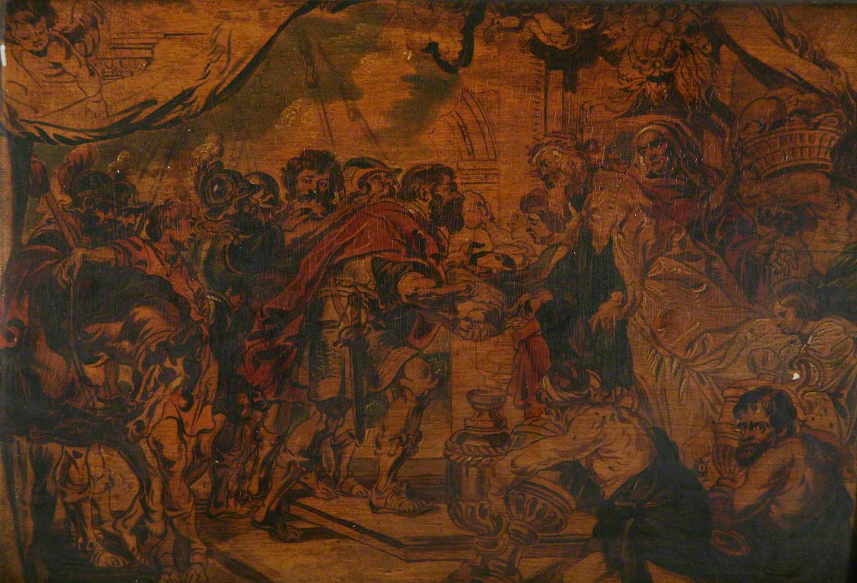 Abraham und Melchisedek - Peter Paul Rubens