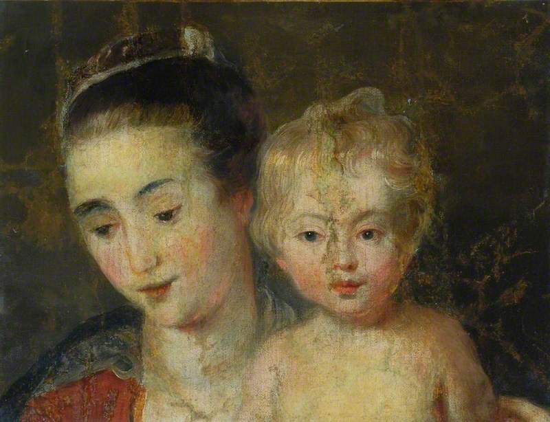 Jungfrau mit dem Kind - Peter Paul Rubens