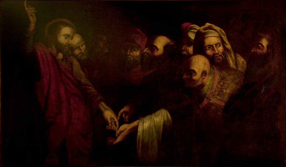 Das Geld des Tributs - Peter Paul Rubens