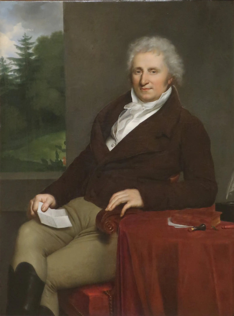 Portrait von Philippe-François-Didier Usquin (1757-1843) - Anne-Louis Girodet
