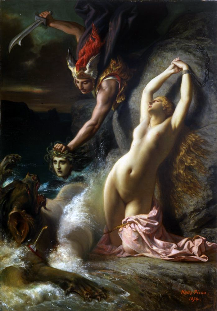 Andromède enchaînée au rocher - Henri-Pierre Picou