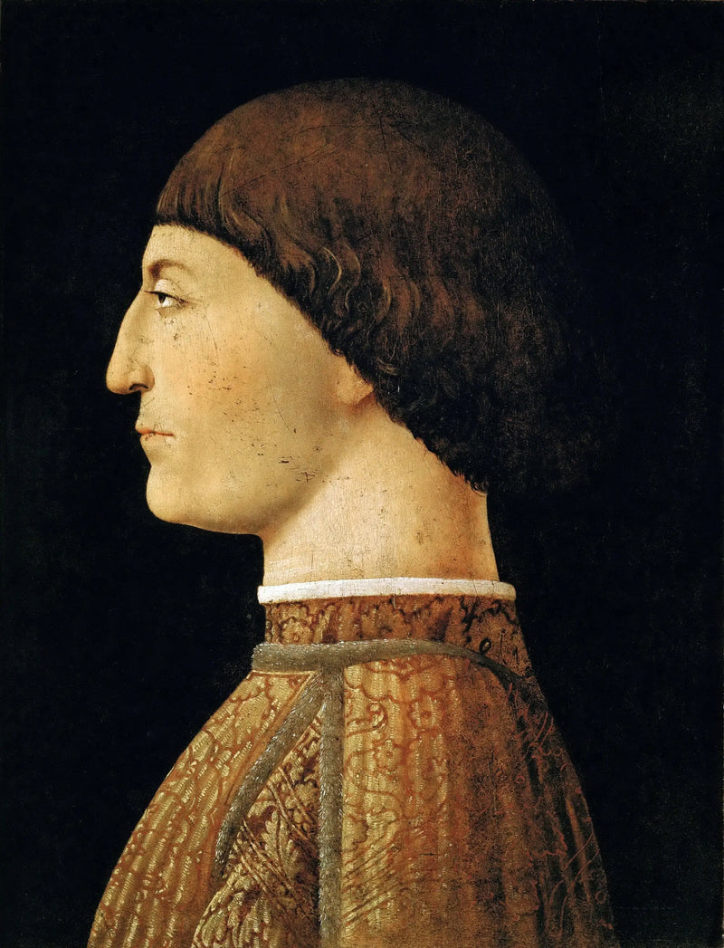 Porträt von Sigismond Malatesta, Herr von Rimini - Piero della Francesca