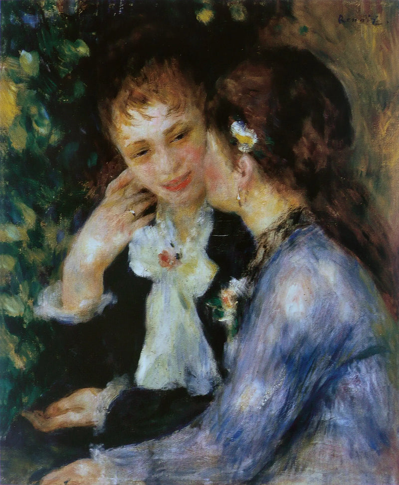 Vertraulichkeiten - Pierre-Auguste Renoir