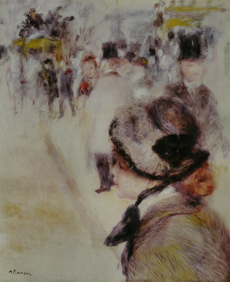 Der Place Clichy - Pierre-Auguste Renoir