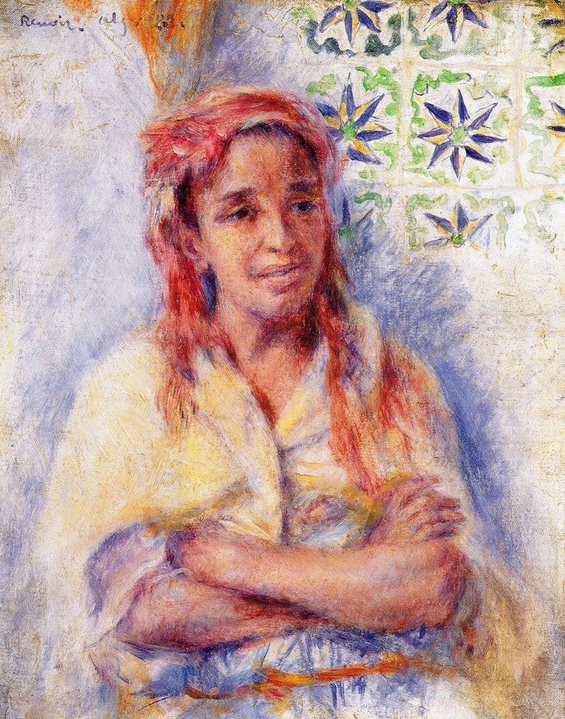 Porträt einer alten arabischen Frau - Pierre-Auguste Renoir