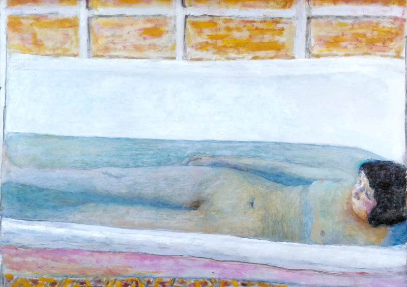 Badewanne (Das Bad) - Pierre Bonnard