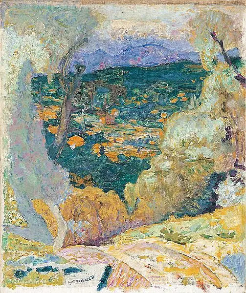 Südliche Dekoration, Le Cannet - Pierre Bonnard