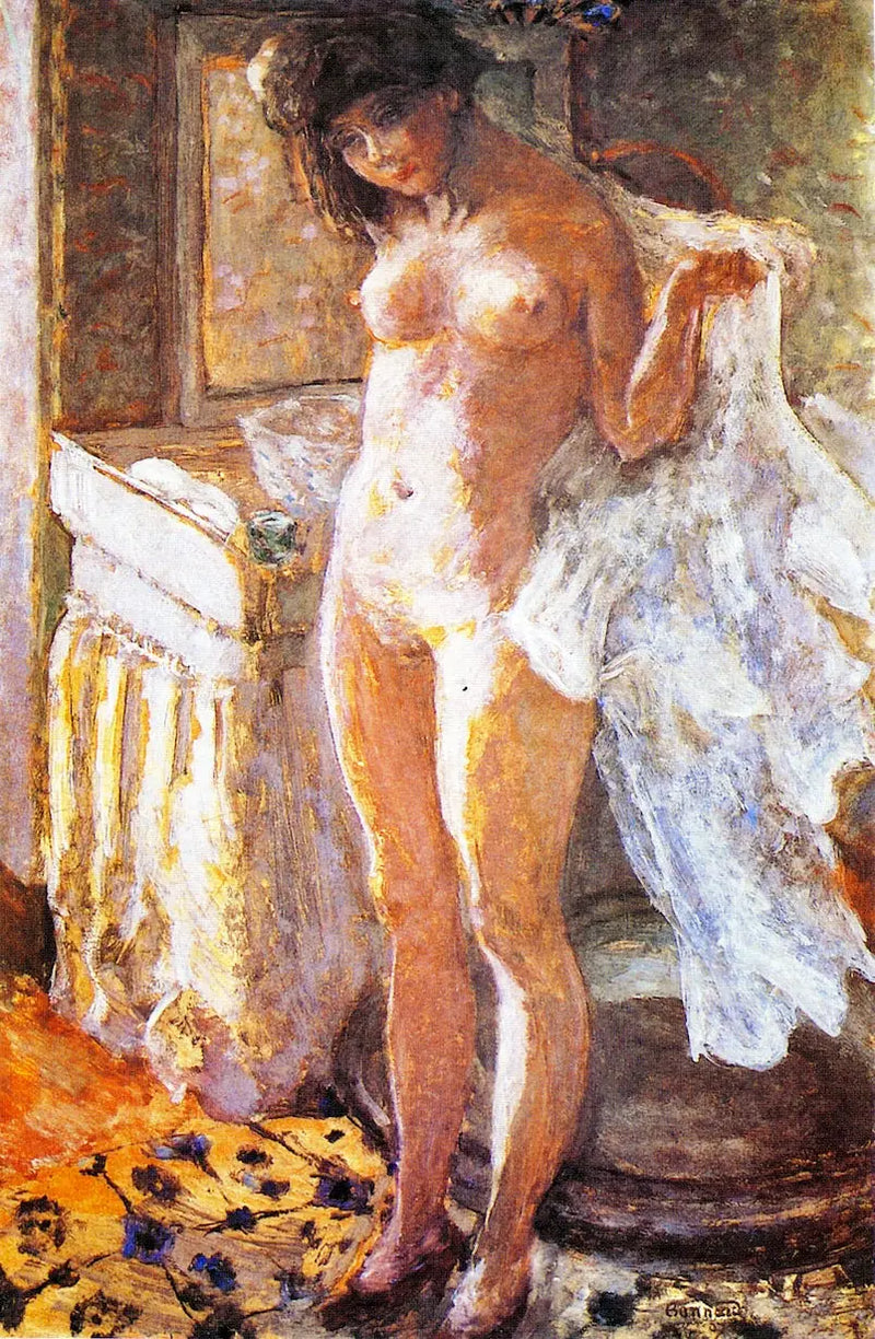 Im Badezimmer - Pierre Bonnard