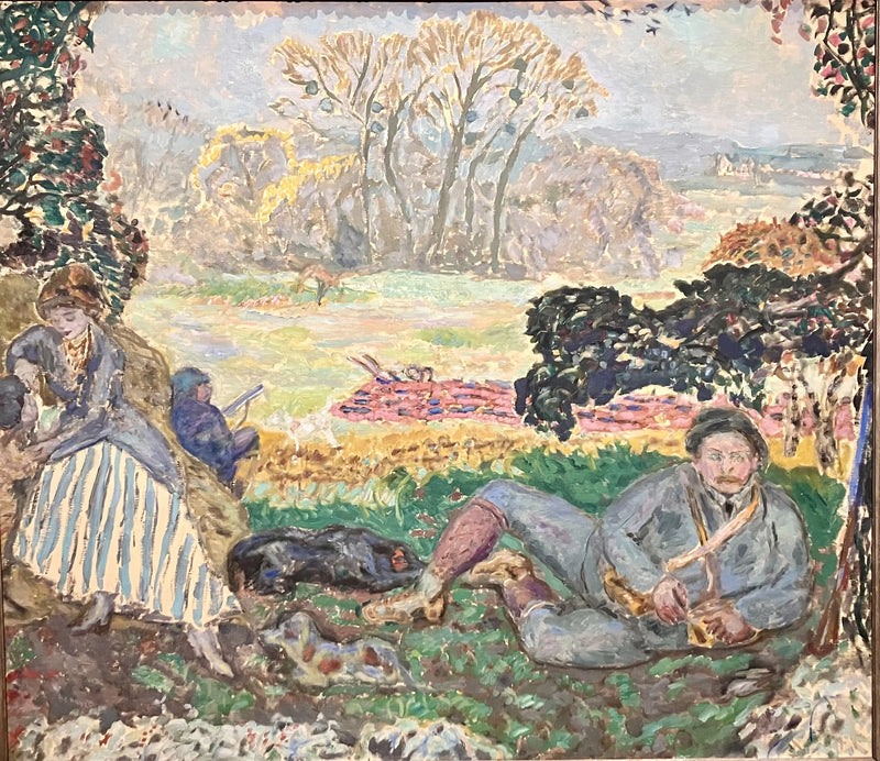 Die Jagd - Pierre Bonnard