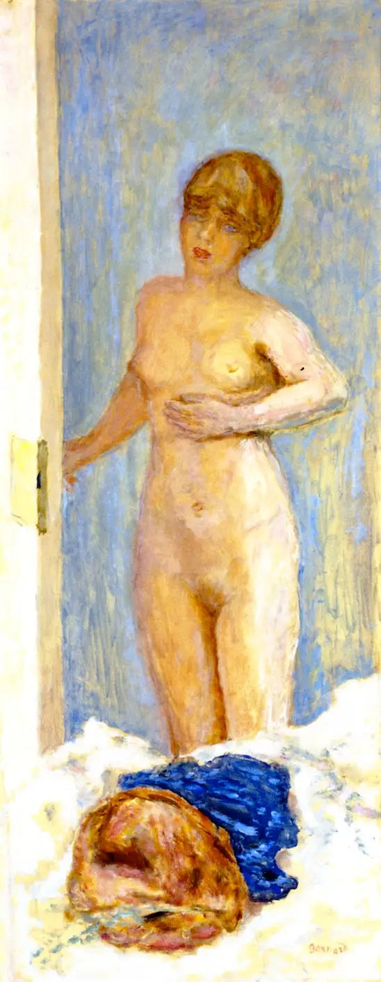 Akt mit Mütze - Pierre Bonnard