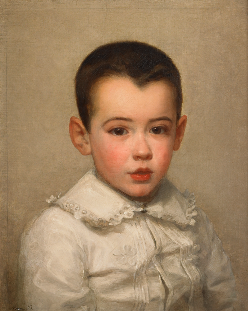 Porträt von Pierre Bracquemond als Kind - Marie Bracquemond