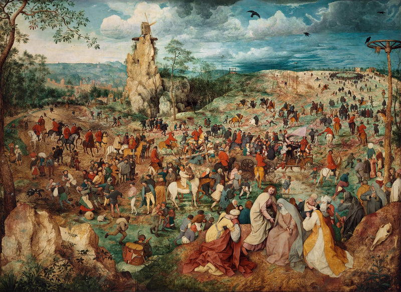 Die Kreuztragung - Pieter Brueghel der Ältere