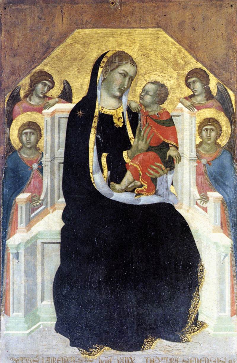 Majestät von Cortona - Pietro Lorenzetti