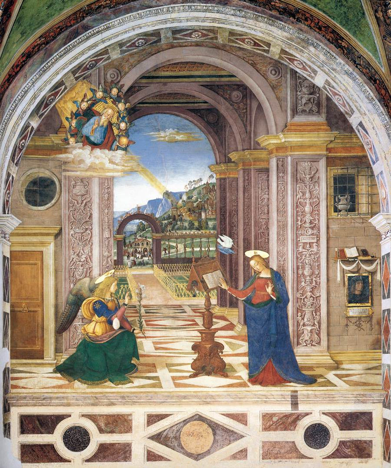 L'Annonciation - Pinturicchio