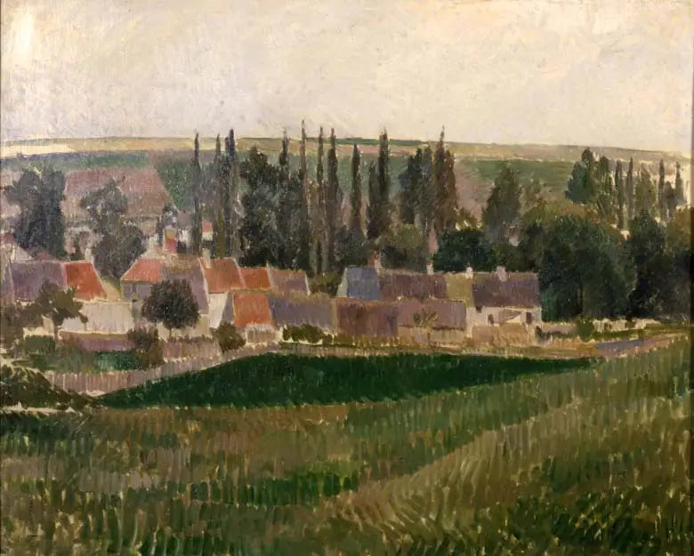 Landschaft in Osny - Camille Pissarro