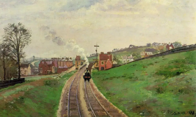 Bahnhof Lordship Lane, Dulwich - Camille Pissarro