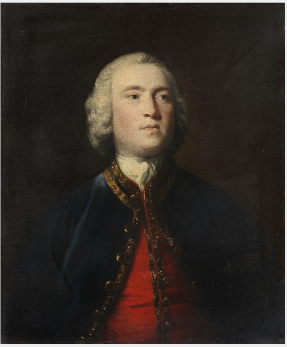 Porträt des Kapitäns George Edgcumbe, zukünftiger 1. Earl of Mount-Edgcumbe (1720-1795) - Joshua Reynolds