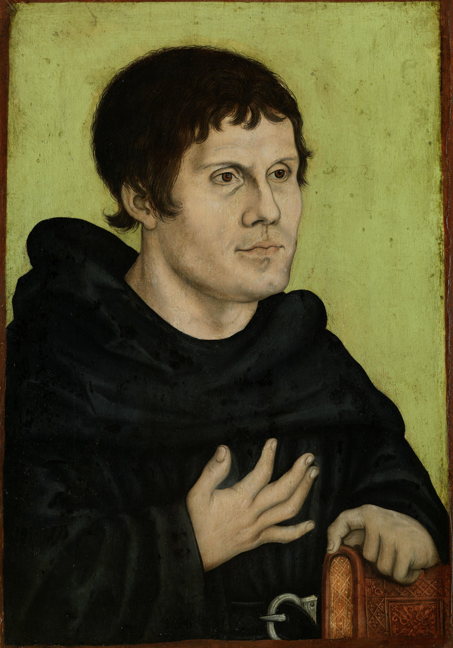 Martin Luther als Augustin-Mönch - Lucas Cranach der Ältere