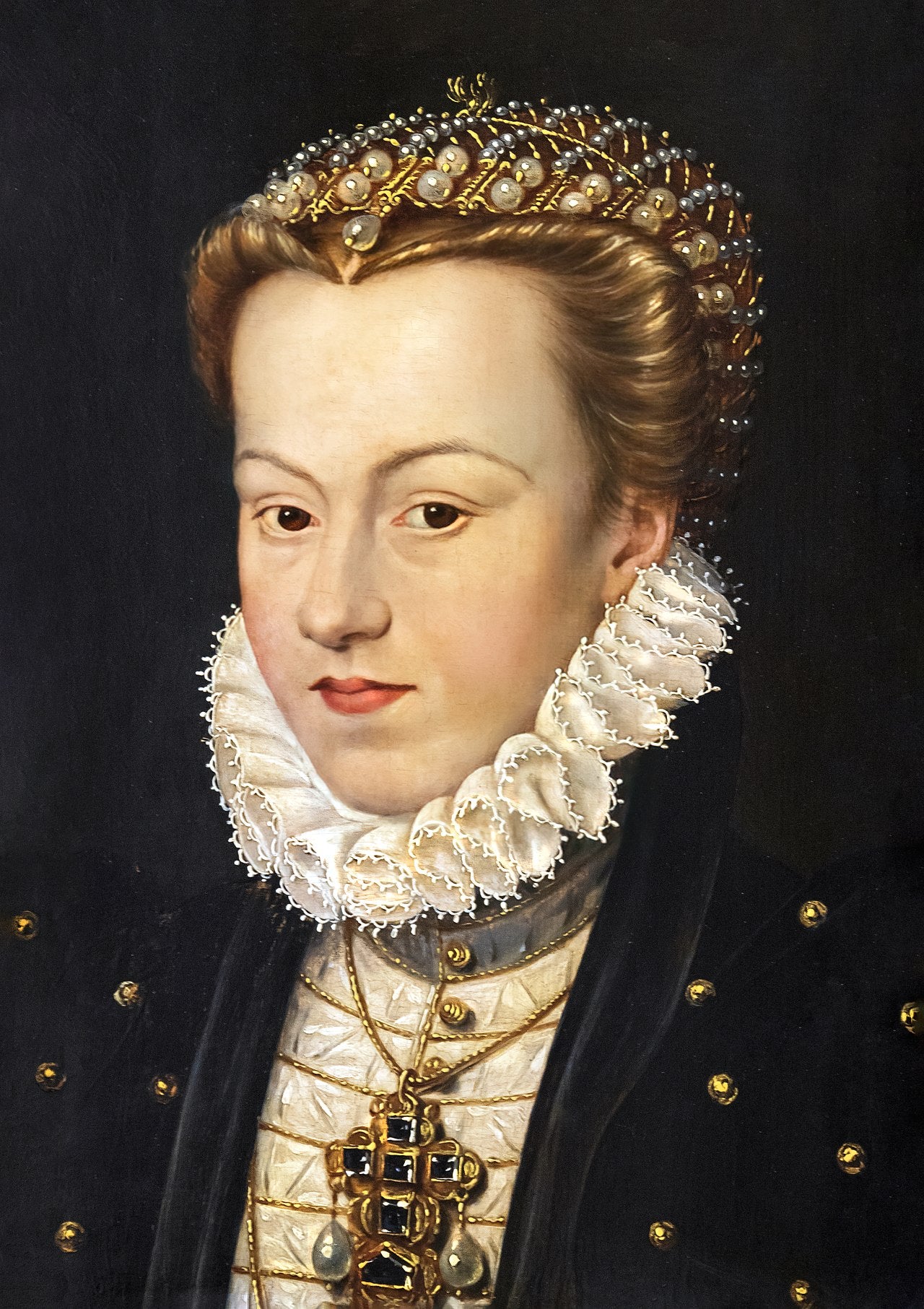 Porträt von Elisabeth von Österreich – François Clouet (1571)