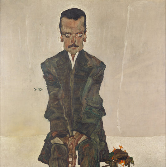 🧠 Porträt des Verlegers Eduard Kosmack – Egon Schiele (1910)