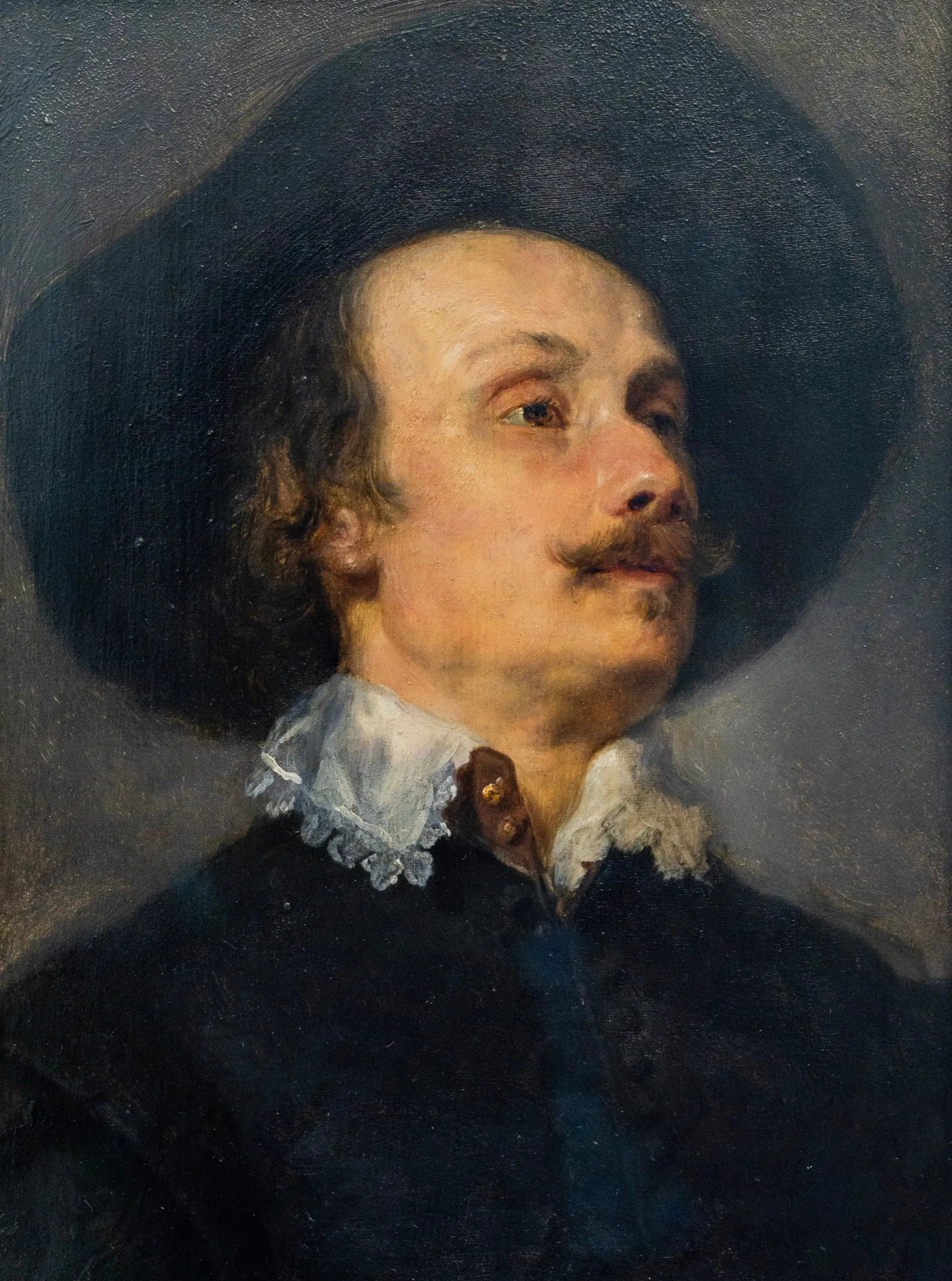 Portrait du peintre Pieter Snayers - Antoine van Dyck - Alpha Reproduction